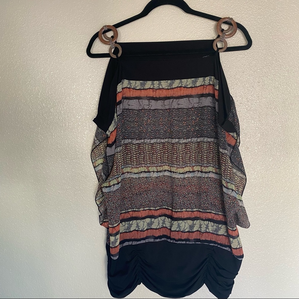 Janette Plus U.S.A earthy wooden tank top . XL